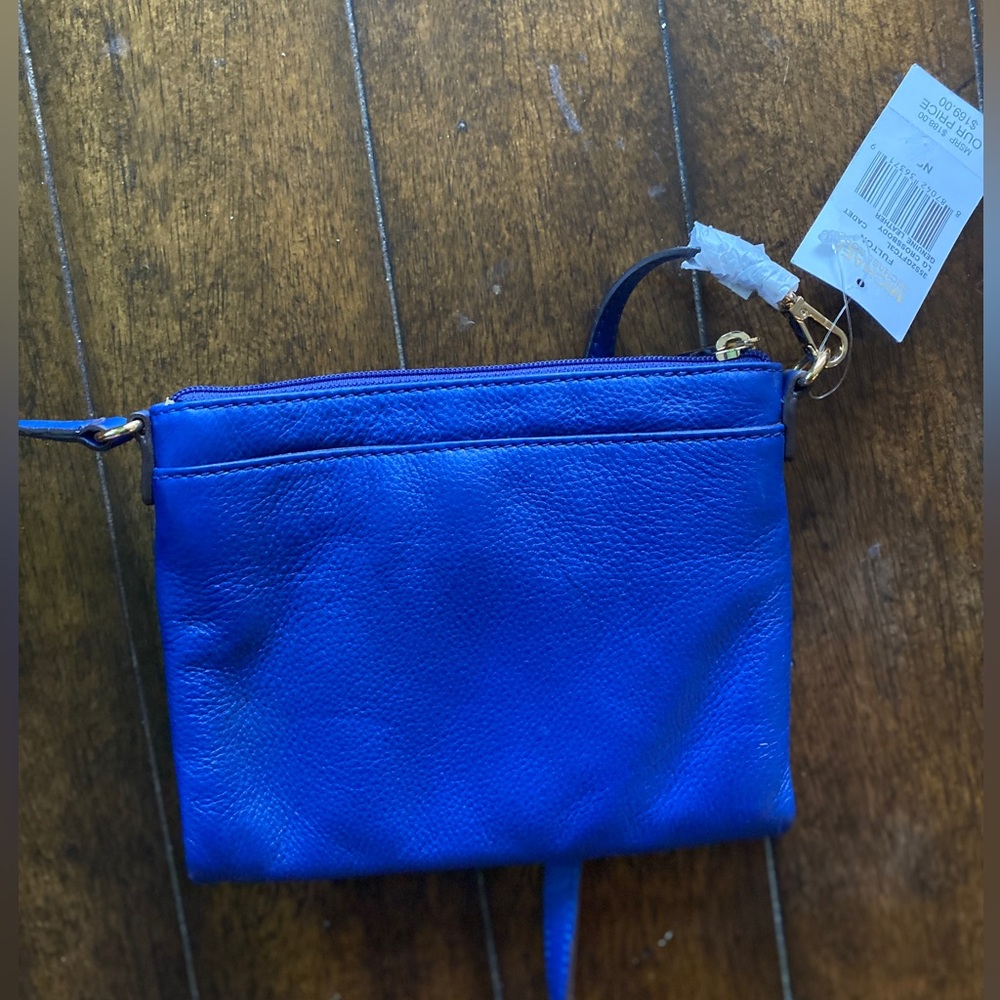 Michael Kors Royal Blue Crossbody Bag - Picture 7 of 11